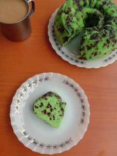 Foto resep Bolu Kukus Pandan Mesis