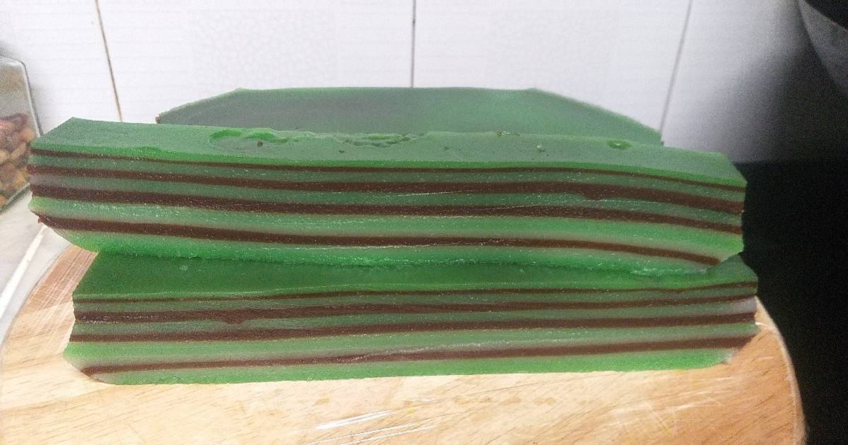 Resep Kue Lapis Coklat Pandan Oleh L A Kitchens Liviaazzalea Cookpad