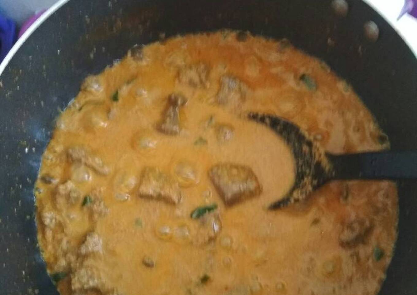 Rendang hati sapi