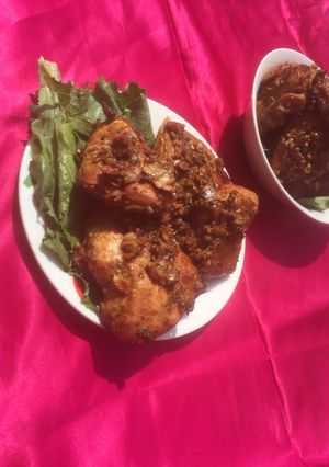 A picture of Honey grilled chicken.