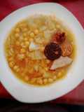 Garbanzos con coles