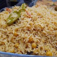 A picture of Delicious Chana pulao recipe.