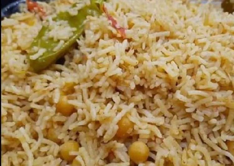 Delicious Chana pulao recipe