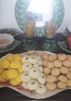 عکسی از دستور شیرینی برنجی قزوینی ۱
