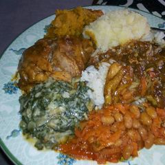 A picture of Delicious Sunday lunch.
