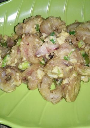 Foto resep Cumi Saos Telur Asin #Bikinramadanberkesan