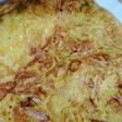 Omletă cu brânză dulce și cașcaval
