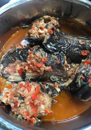 A picture of Fish🐟 soup🥣.