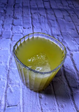 A picture of Pineapple and Ginger drink.