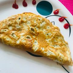 A picture of Masala omelette.