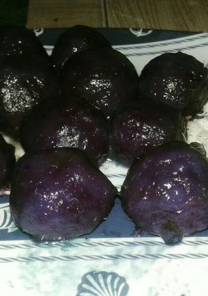 Foto resep Klepon ubi ungu