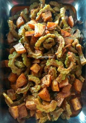 Foto resep Oseng Pare kecap Pedas
