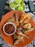 Ayam panggang & sambal (mirip sri pandaan)