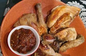 Cara Gampang Menyiapkan Ayam panggang &amp; sambal (mirip sri pandaan) Anti Gagal
