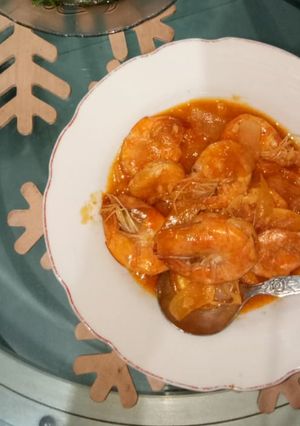 Foto resep Udang Asam Manis Lemon