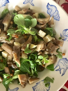Una foto de Ensalada de setas