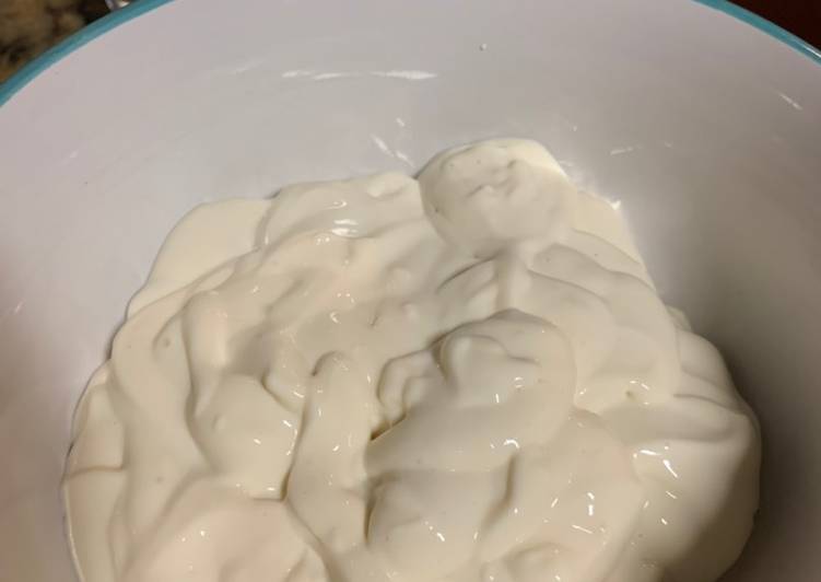 Recipe of Homemade Sour Cream