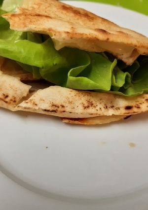 Una foto de Wrap triangular bajo en calorías 🥬