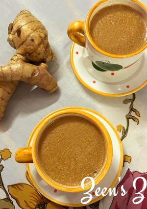 A picture of Mango Ginger Milk Tea.