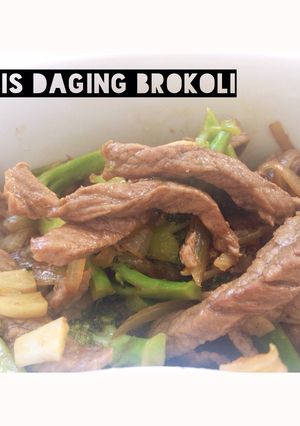 Foto resep Tumis daging-brokoli