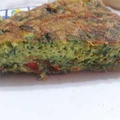Una foto de Tortilla de acelga (cruda)