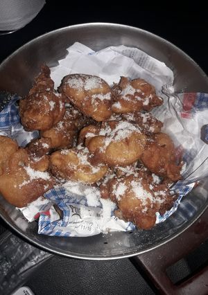 Una foto de Buñuelos de manzana