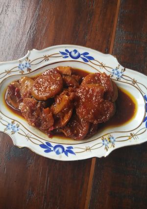 Foto resep Jengkol bumbu Pedas Manis