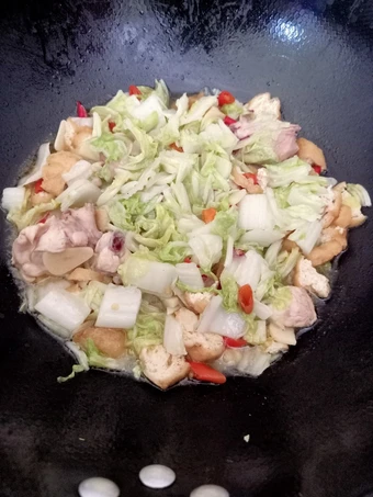 Langkah Mudah untuk Menyiapkan Resep 13th : Oseng Sawi Putih Tahu Ayam yang Lezat Anti Ribet, Lezat