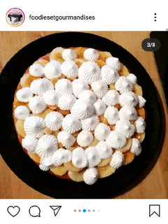 Une photo de Tarte banoffee VEGAN