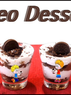 A picture of Oreo chocolate dessert.