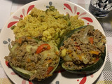 Zapallitos italianos rellenos