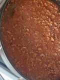 Bolognai spagetti vegán sajttal