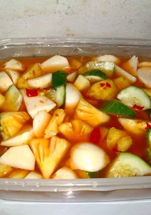 Foto resep Asinan buah