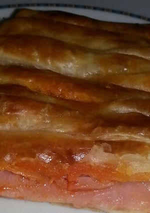 Una foto de Trenza de hojaldre mixta