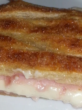 Manera fácil Hacer Hojaldre de jamon york y queso  que Muy delicioso