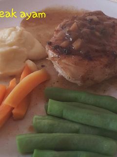 Foto resep Steak ayam lada hitam