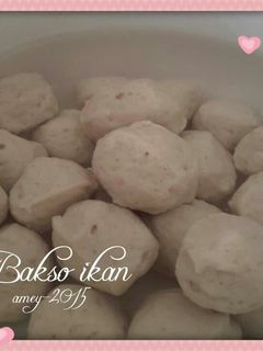 Foto resep Bakso ikan yg kenyal