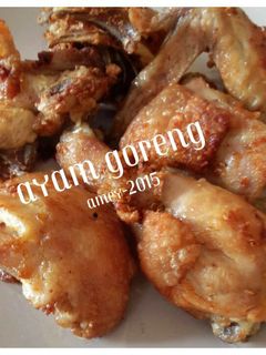 Foto resep Ayam goreng simple dan enak