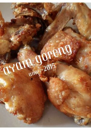 Foto resep Ayam goreng simple dan enak
