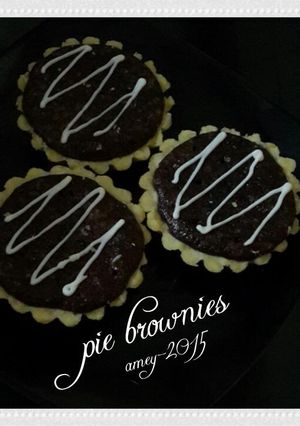 Foto resep Pie brownies renyah n nyoklat.