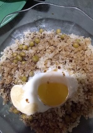 Una foto de Arroz vegetariano súper col👓👕👖