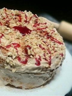 Una foto de Tarta 🎂 de almendras y mandarina 🍊
