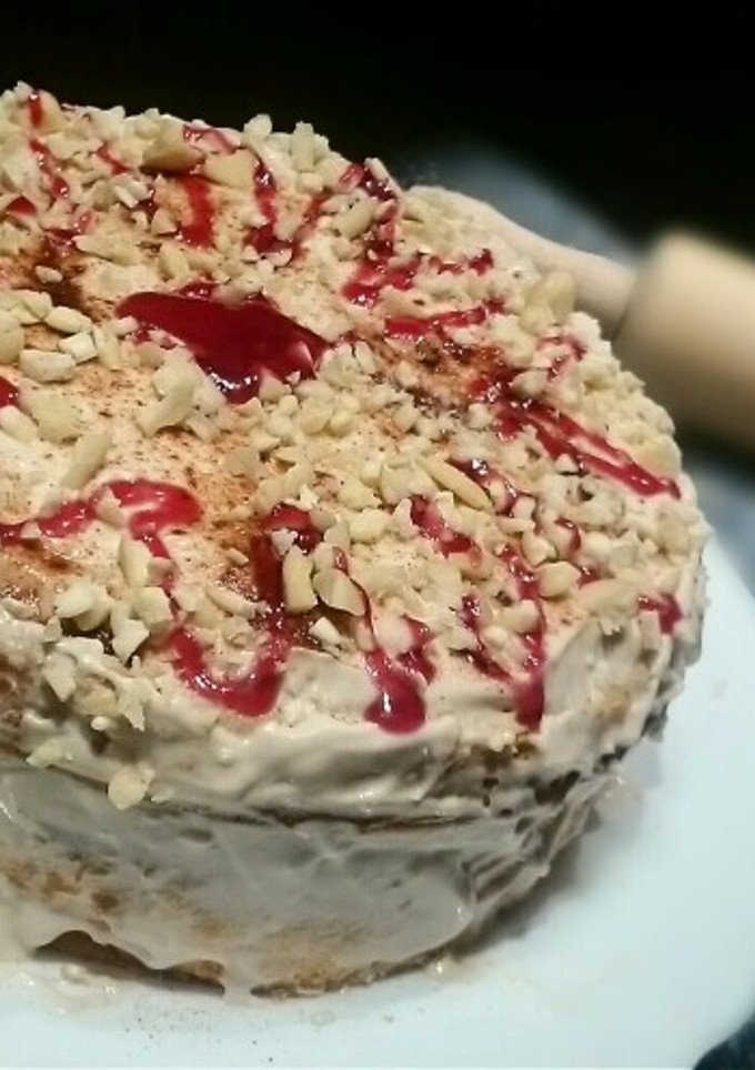Una foto de Tarta 🎂 de almendras y mandarina 🍊