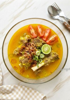 Foto resep Soto Betawi (pakai iga sapi)