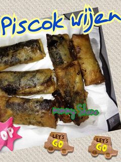 Foto resep Pisang coklat wijen simple