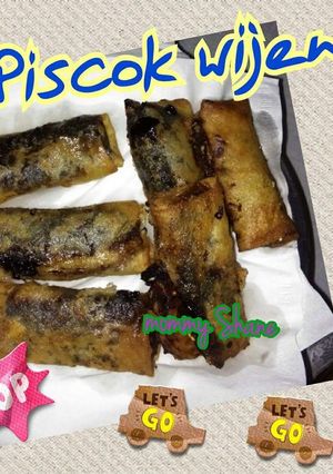 Foto resep Pisang coklat wijen simple