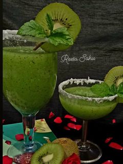 किवी जूस (kiwi juice recipe in hindi) रेसिपी मुख्य फोटो