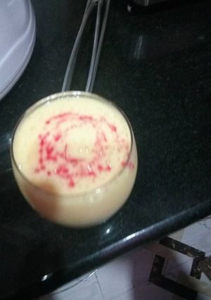 A picture of Mango shake.