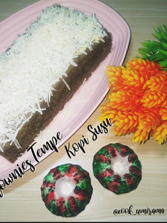 Foto resep Brownies Tempe kopi susu