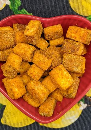 Foto de Tofu empanado na Airfryer